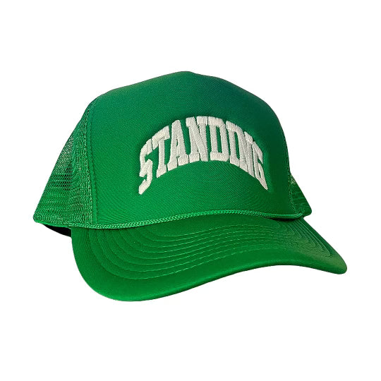 Green STANDING Trucker Hat