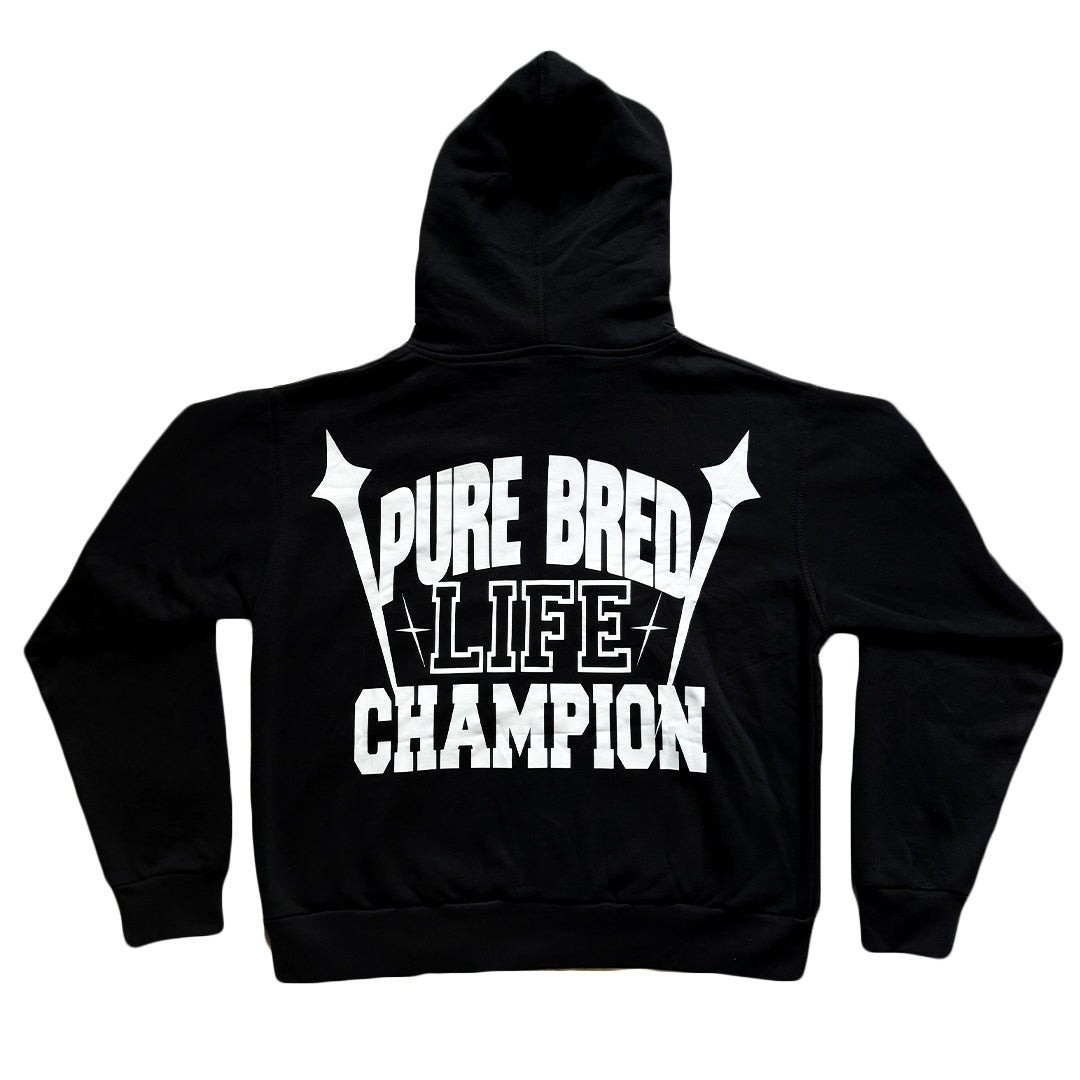Pure Bred Zip Hoodie - Keep Swinging, LLC - Hoodie
