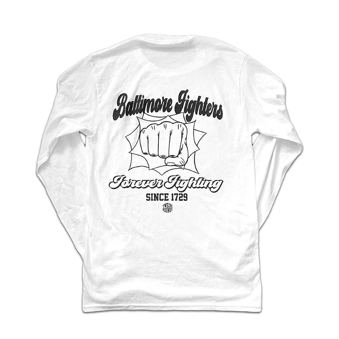Baltimore Fighters Long Sleeve - Keep Swinging, LLC - 